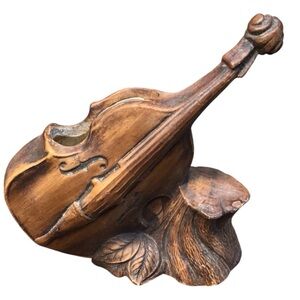 Vintage Ceramic Treasure Craft Cello Planter